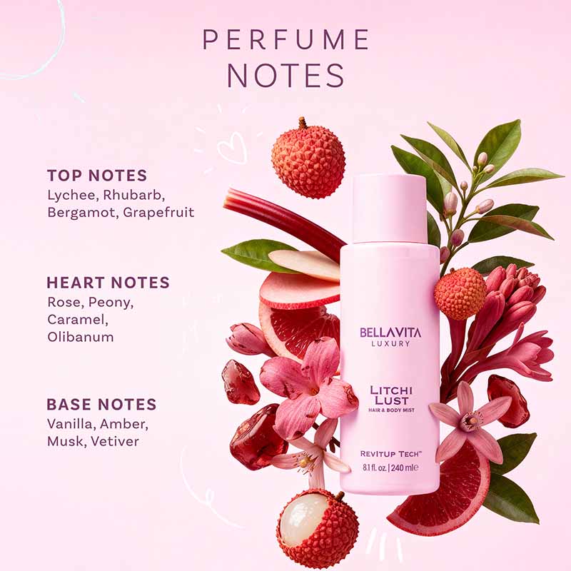 Bellavita Luxury Hair & Body Mist - Litchi Lust - Image 4