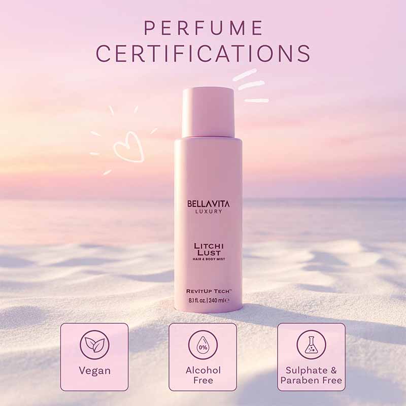 Bellavita Luxury Hair & Body Mist - Litchi Lust - Image 8