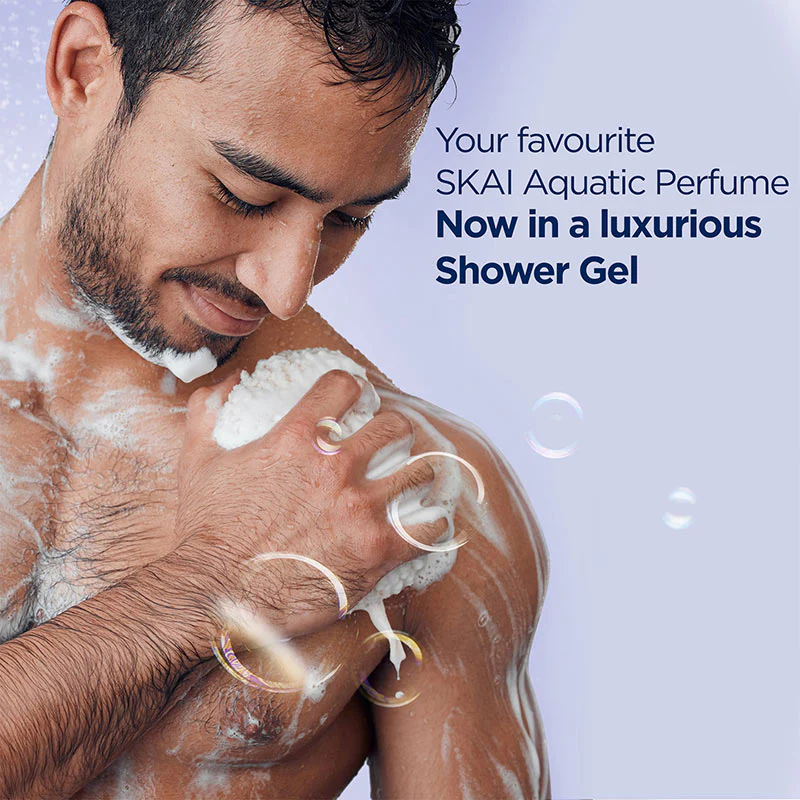 SKAI Aquatic Shower Gel - Image 4